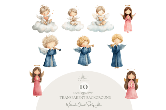 Christmas Angels Clipart Set Review for Real Embroidery Projects