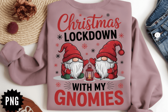 Christmas Lockdown with My Gnomies PNG Review for Real Projects